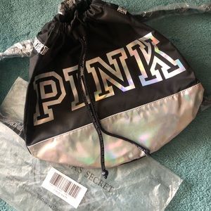 Hot item! Victoria’s Secret PINK Holographic Backpack -Brand New
